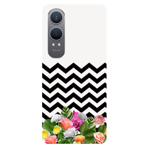 Oneplus Nord Ce 4 lite Arow patern Transparent Silicone TPU Θήκη