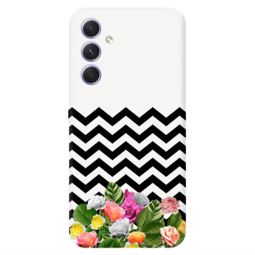 Samsung A56 Arow patern Transparent Silicone TPU Θήκη