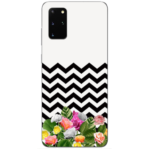 Samsung S20 Plus Arow patern Transparent Silicone TPU Θήκη