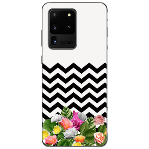 Samsung S20 Ultra Arow patern Transparent Silicone TPU Θήκη
