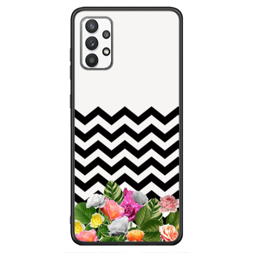 Samsung A13 4G Arow patern Black Glossy Θήκη