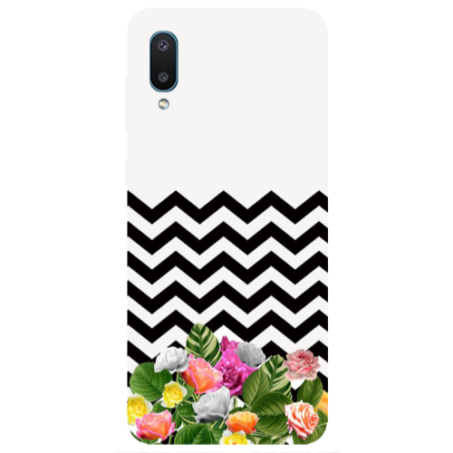Samsung A02 Arow patern Transparent Silicone TPU Θήκη