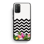 Xiaomi Poco M3 Arow patern Black Glossy Θήκη