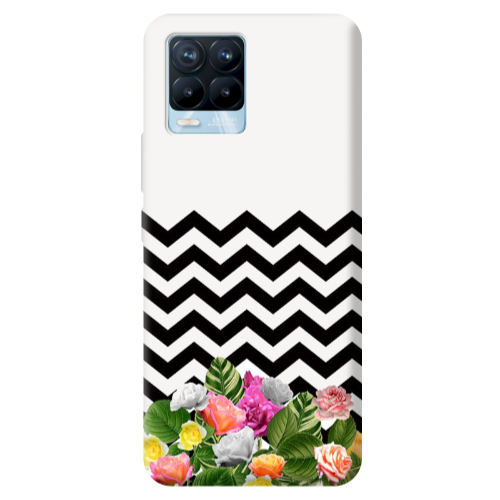 Realme 8 Pro Arow patern Transparent Silicone TPU Θήκη