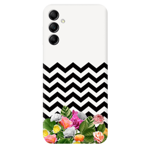 Samsung A24 Arow patern Transparent Silicone TPU Θήκη