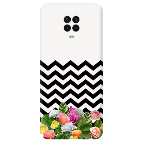 Xiaomi Redmi Note 9S Arow patern Transparent Silicone TPU Θήκη