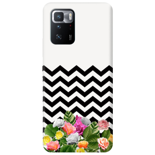 Xiaomi Poco X3 GT Arow patern Transparent Silicone TPU Θήκη