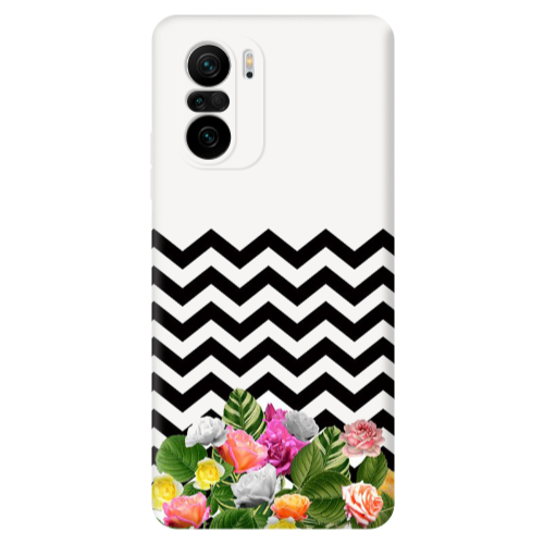 Xiaomi Poco F3 Arow patern Transparent Silicone TPU Θήκη