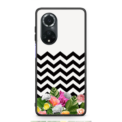 Huawei Nova 9 Arow patern Black Glossy Θήκη