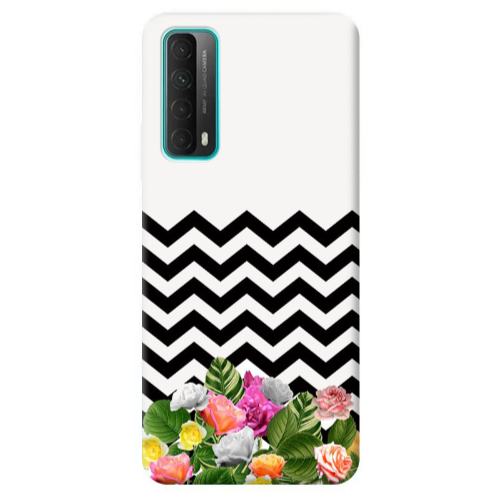 Huawei P Smart 2021 Arow patern Transparent Silicone TPU Θήκη