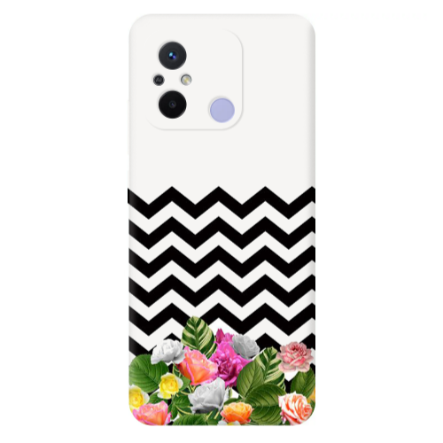 Xiaomi Redmi 12C Arow patern Transparent Silicone TPU Θήκη