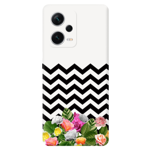 Xiaomi Redmi Note 12 5G Arow patern Transparent Silicone TPU Θήκη