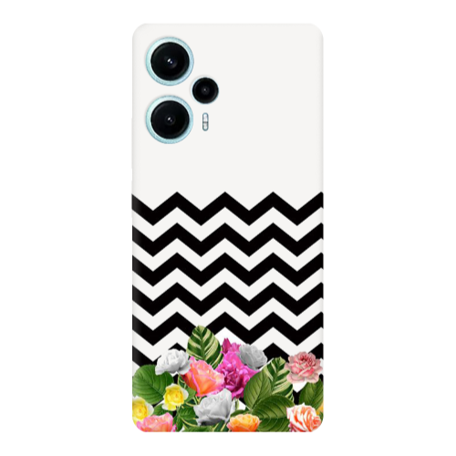 Xiaomi Poco F5 Arow patern Transparent Silicone TPU Θήκη