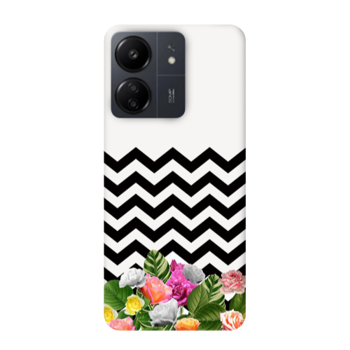 Xiaomi Redmi 13C Arow patern Transparent Silicone TPU Θήκη
