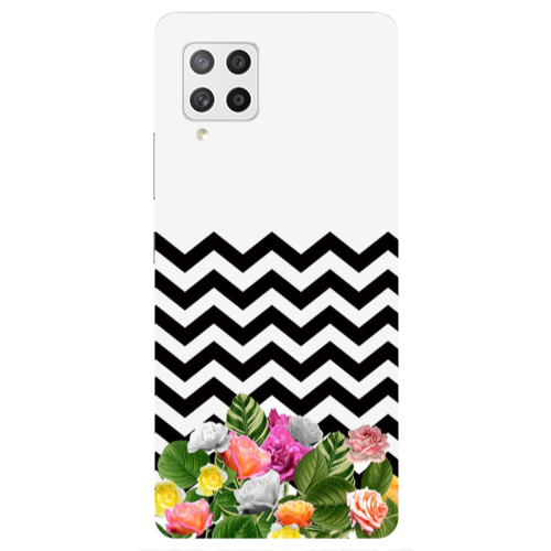 Samsung A42 5G Arow patern Transparent Silicone TPU Θήκη