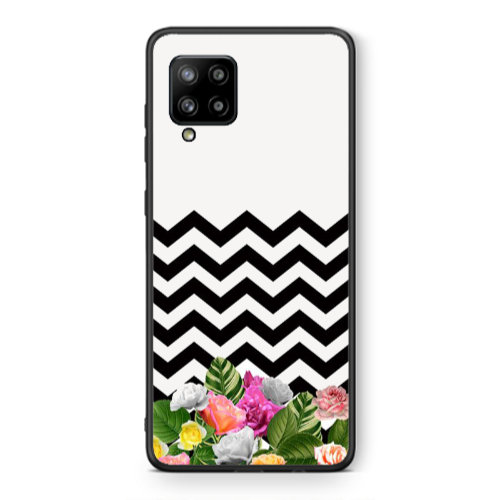 Samsung A42 5G Arow patern Black Glossy Θήκη
