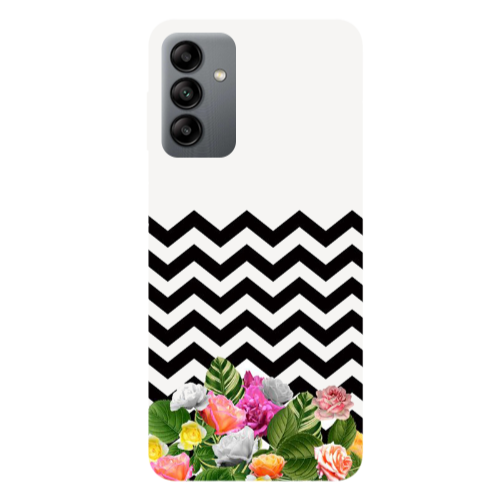 Samsung A13 5G Arow patern Transparent Silicone TPU Θήκη