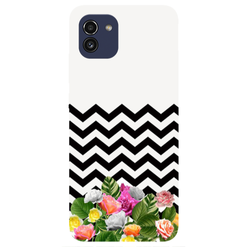 Samsung A03 Arow patern Transparent Silicone TPU Θήκη