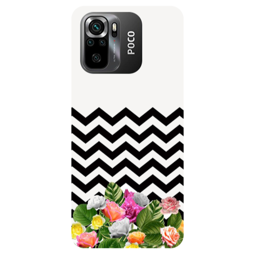 Xiaomi Poco M5 s Arow patern Transparent Silicone TPU Θήκη