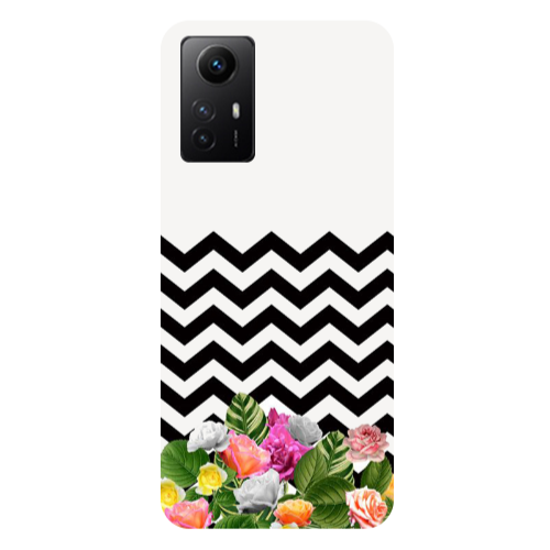 Xiaomi Redmi Note 12s Arow patern Transparent Silicone TPU Θήκη