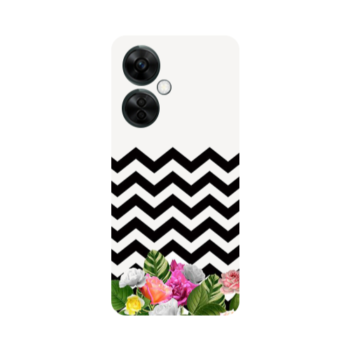 Oneplus Nord CE 3 Lite 5G Arow patern Transparent Silicone TPU Θήκη