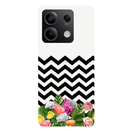 Xiaomi Redmi Note 13 5G Arow patern Transparent Silicone TPU Θήκη