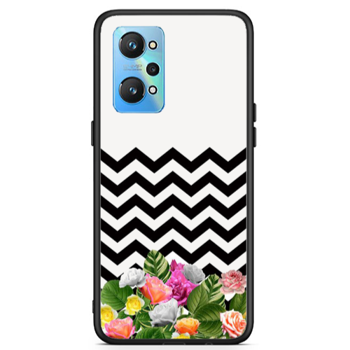 Realme Gt Neo 2 Arow patern Black Glossy Θήκη
