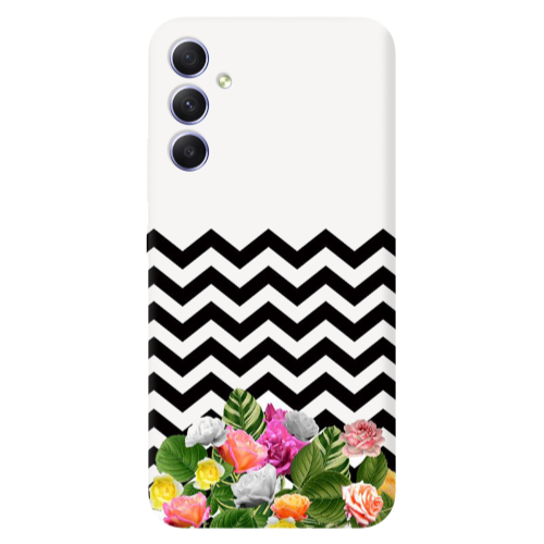 Samsung A15 5G Arow patern Transparent Silicone TPU Θήκη