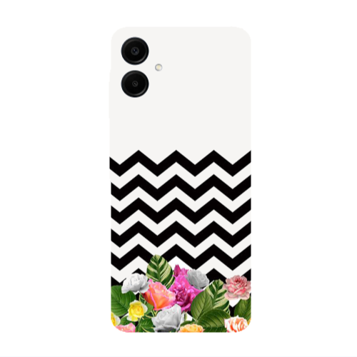 Samsung A06 Arow patern Transparent Silicone TPU Θήκη