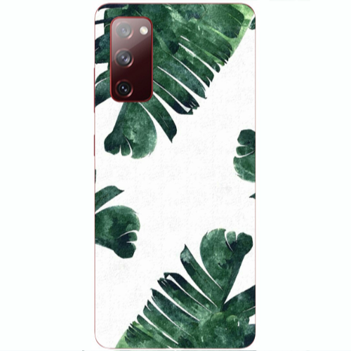 Samsung S20 FE green Line Transparent Silicone TPU Θήκη