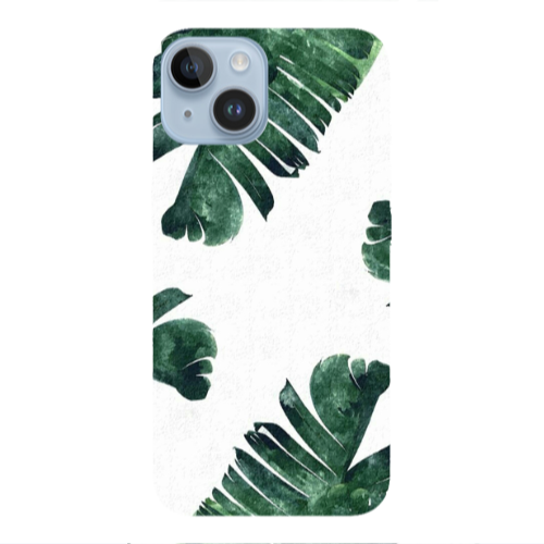 Apple iPhone 14 Plus green Line Transparent Silicone TPU Θήκη