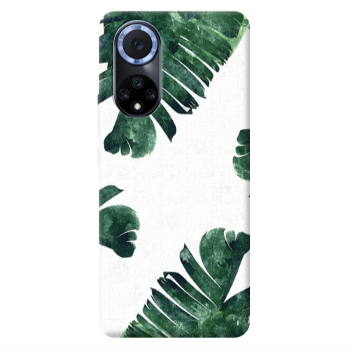 Huawei Nova 9 green Line Transparent Silicone TPU Θήκη