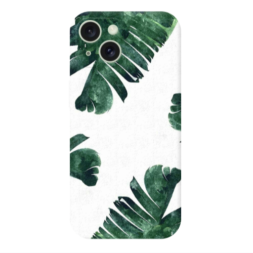 Apple iPhone 15 Plus green Line Transparent Silicone TPU Θήκη