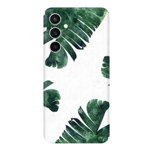 Samsung S23FE green Line Transparent Silicone TPU Θήκη