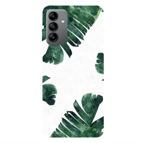 Samsung A13 5G green Line Transparent Silicone TPU Θήκη