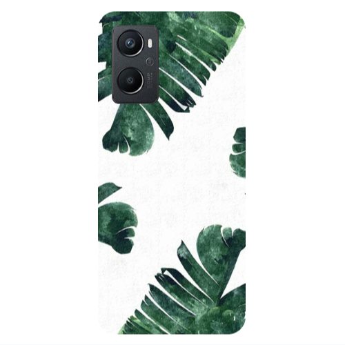 Oppo A 96 green Line Transparent Silicone TPU Θήκη