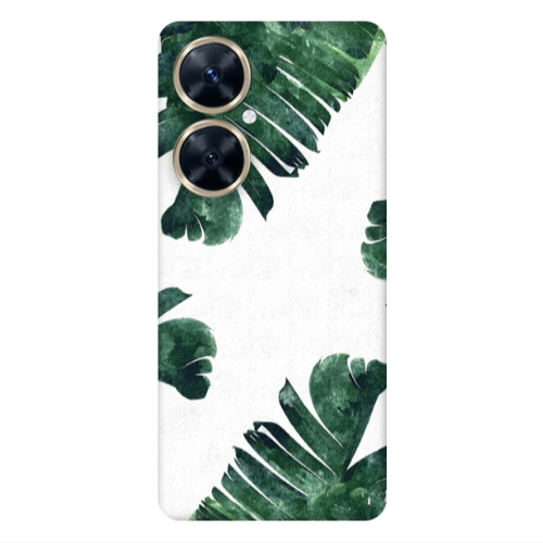 Huawei Nova 11i green Line Transparent Silicone TPU Θήκη