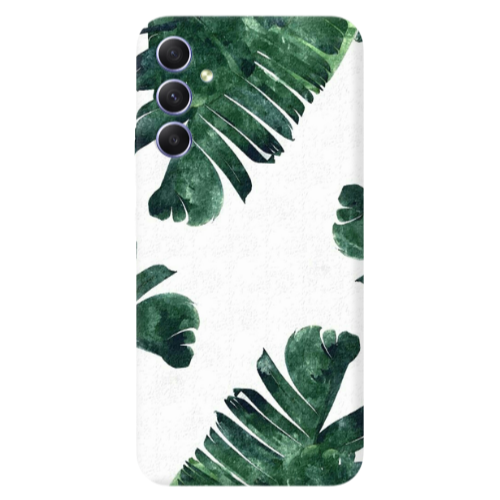 Samsung A16 green Line Transparent Silicone TPU Θήκη