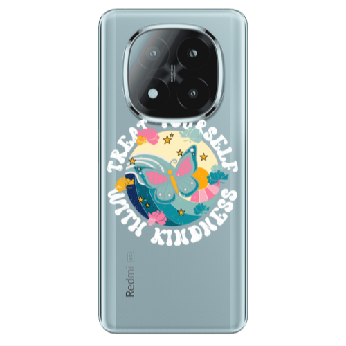 Xiaomi Redmi Note 14 Pro + 5g Kindless Yourself Transparent Silicone TPU Θήκη