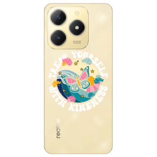 Realme C61 Kindless Yourself Transparent Silicone TPU Θήκη