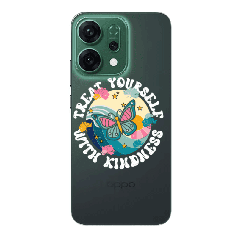 Oppo RENO 14 Kindless Yourself Transparent Silicone TPU Θήκη