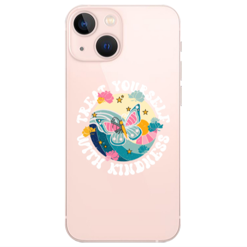 Apple iPhone 13 Kindless Yourself Transparent Silicone TPU Θήκη