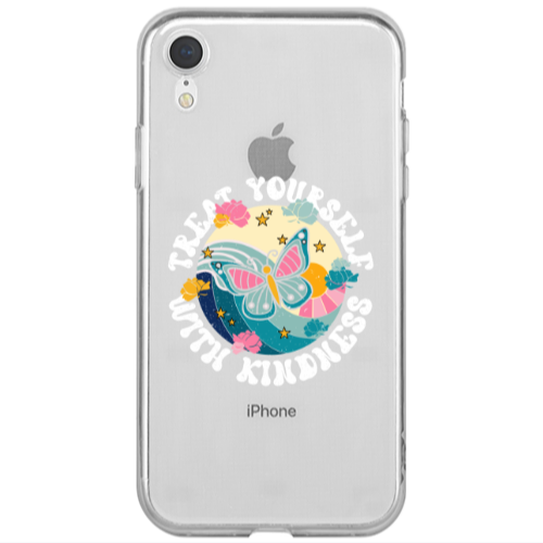 Apple iPhone Xr Kindless Yourself Transparent Silicone TPU Θήκη