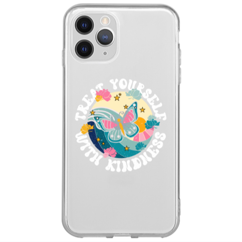Apple iPhone 13 Pro Max Kindless Yourself Transparent Silicone TPU Θήκη