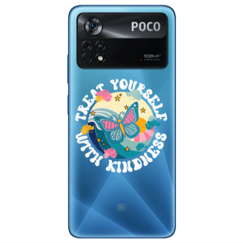 Xiaomi Poco X4 Pro Kindless Yourself Transparent Silicone TPU Θήκη