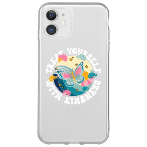 Apple iPhone 12 Mini Kindless Yourself Transparent Silicone TPU Θήκη