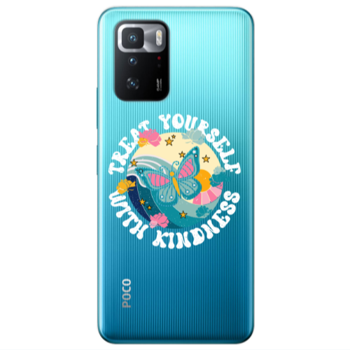Xiaomi Poco X3 GT Kindless Yourself Transparent Silicone TPU Θήκη