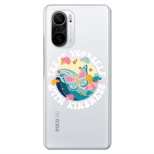 Xiaomi Poco F3 Kindless Yourself Transparent Silicone TPU Θήκη