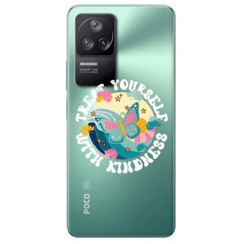 Xiaomi Poco F4 Kindless Yourself Transparent Silicone TPU Θήκη