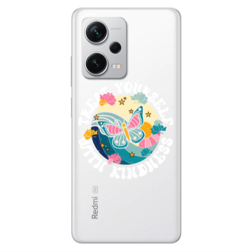 Xiaomi Redmi Note 12 5G Kindless Yourself Transparent Silicone TPU Θήκη